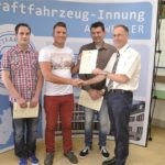 Schnelle Rennfahrer im Simulator